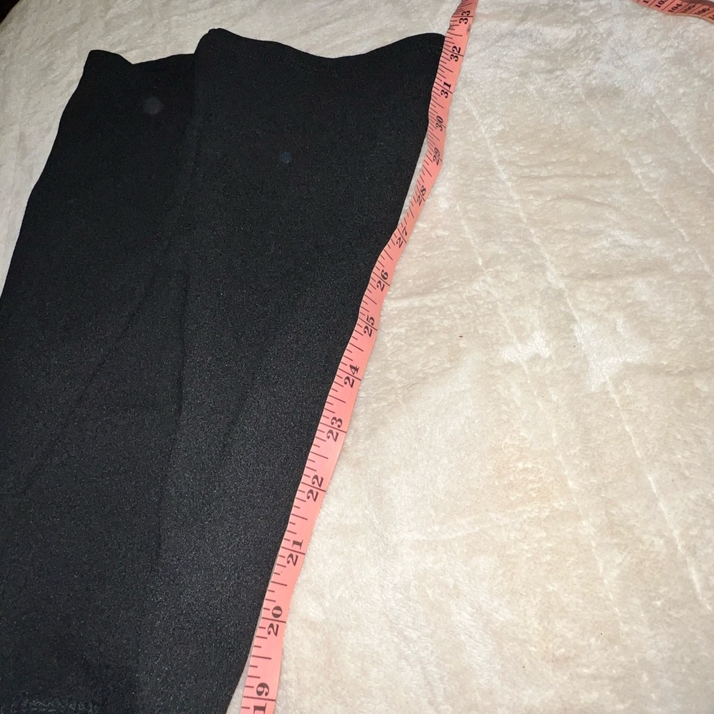 Black Women's Jumpsuit shown with top underneath ( sold separately) - Picture 10 of 11